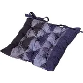 Madison bistro tuinkussen Triangle 46x46 cm - blauw
