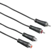 Hama audio verlengkabel 2 cinch - 2 cinch 5m, 1ster
