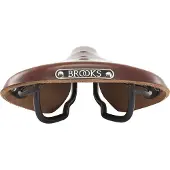 Brooks B17 Short, zadel voor fiets, stad, dames, bruin, effen, leer
