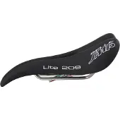 Selle Smp Lite 209 Zadel Zwart Roestvrijstalen Rails || Maat: 139