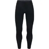 Icebreaker - Thermokleding - M Merino 175 Everyday Leggings Black voor Heren van Wol - Maat S - Zwart