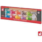 Janod Spel - Visspel: Laten We Gaan Vissen - Gebruik Je Vishengel En Probeer De Meeste Vissen Te Vangen! Elke Vis Is Een Bepaald Aantal Punten Waard - Geschikt Vanaf 2 Jaar