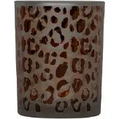 Mars & More Waxinelichthouder Luipaard Stippen (8 x 7 cm)