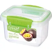Sistema Fresh voorraaddoos - rechthoekig groen - 400ml