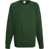 Fruit Of The Loom trui met ronde hals Heren raglan-sweatshirt, ronde hals