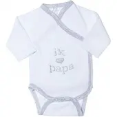 Petit villain Romper Ik houd van Papa Maat 56