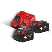 Milwaukee M18 NRG-402 Accu pack NRG 18V 4.0Ah Li-Ion M18 - 4933459215