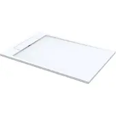 Best design Just Solid douchebak 160x100x4.5cm mat wit