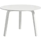 HAY Bijzettafel Bella Coffee White Ø60 x H39 cm