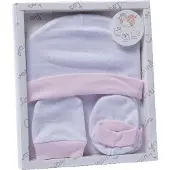 Gamberritos Babykledingset Meisjes Roze 5-delig Maat One Size