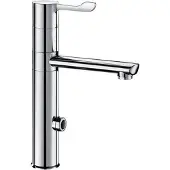 Delabie Elek. Mngkrn 230V+Hoge Draaib Uitl. H.165 L.160 Hendel L.100