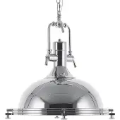 Beliani EBRON - Hanglamp - Zilver - Metaal