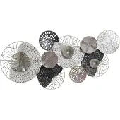 Beliani CESIUM - Wanddecoratie - Zwart - Metaal