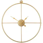 Beliani ZUCHWIL - Wandklok - Goud - IJzer