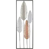 Beliani NIOBIUM - Wanddecoratie - Zilver - Metaal