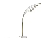 Beliani FLINDERS - Staande lamp - Goud - Metaal