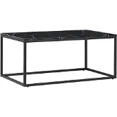 Beliani DELANO - Salontafel - Zwart - MDF
