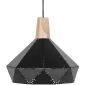 Beliani SOMME - Hanglamp - Zwart - Metaal