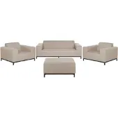 Beliani ROVIGO - Loungeset-Beige-Polyester