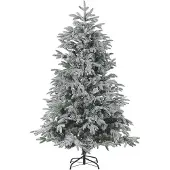 Beliani BASSIE - Kerstboom - Wit - 210 cm - PVC