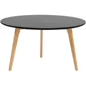 Beliani TENNESSEE - Salontafel - Zwart - MDF
