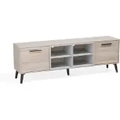 Beliani ALLOA - TV-kast-Lichte houtkleur-Spaanplaat
