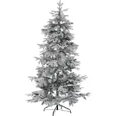 Beliani TOMICHI - Kerstboom - Wit - 210 cm - Synthetisch materiaal
