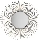 Beliani CILLY - Wandspiegel - Zilver - Metaal