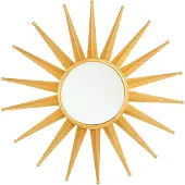 Beliani PERELLI - Wandspiegel - Goud - Metaal