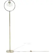 Beliani SEVERN - Staande lamp - Goud - Metaal