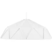 Beliani SENIA - Hanglamp - Wit - Metaal