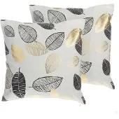 Beliani Decoratieve kussens, Lotus (45 x 45 cm)