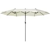 Beliani Parasol Sibilla beige - polyester