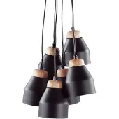 Beliani CESTOS - Hanglamp - Zwart - Metaal