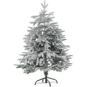 Beliani BASSIE - Kerstboom - Wit - 120 cm - PVC