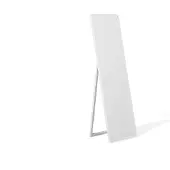 Beliani Staande spiegel wit 40 x 140 cm TORCY