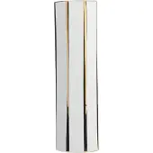 Beliani ESTELLA - Bloemenvaas - Wit - 12 cm - Keramiek