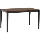 Beliani CEDAR - Eettafel - Donkere houtkleur - 80 x 135 cm - MDF