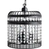 Beliani CELON - Hanglamp - Zwart - IJzer