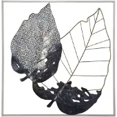 Beliani RHENIUM - Wanddecoratie - Multicolor - Metaal