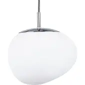 Beliani LIFFEL - Hanglamp - Wit - Glas