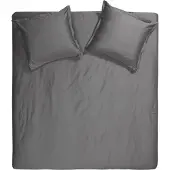 Cinderella Dekbedovertrek Anthracite Satijn-200 x 200 / 220 cm | 2-Persoons
