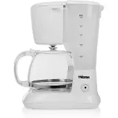 Tristar Koffiezetapparaat filterkoffie 750W - CM-1252 - 1,25L, 10 koppen - Camping geschikt - Wit