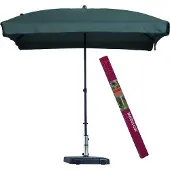 Madison Parasol Rechthoek 210 x 140cm Grijs Patmos incl Beschermhoes