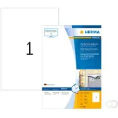 Herma Weerbestendige inkjet etiketten A4 210x297mm wit 40 vel