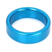 Kiotos - Aluminium Lichtgewicht Cockring - Blauw 50 mm
