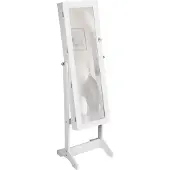 TecTake - Vitrinekast - wit - MDF - 400764