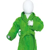 The One Towelling Baby badjas Mint - 68/74