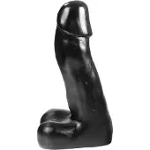 Dark Crystal XXL Dildo 25 x 6,7 cm - zwart