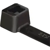 Hellermanntyton 111-02049 T18L-PA66HS-BK Kabelbinder 205 mm 2.50 mm Zwart Hittegestabiliseerd 100 stuk(s)